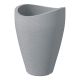FLOWERPOT PLASTIC 254/54 STONY GREY D54