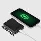 7. Powerbank beprzewodowy SBS TEBB5000MAG1CK 5000 mAh USB-C, kompatybilny z MagSafe - czarny