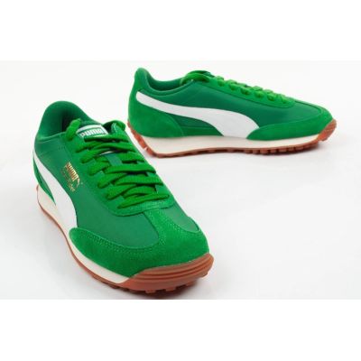 7. Puma buty sportowe młodzieżowe Easy Rider Vintage zamszowe zielone
