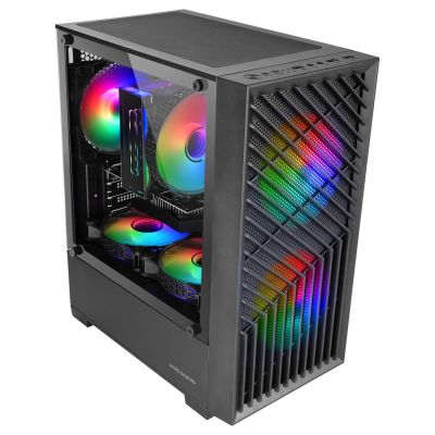 3. TACENS MARS MC-VORTEX 3x120mm FRGB mATX- obudowa