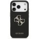 3. Etui Guess Grained Big 4G & Classic Logo na iPhone 17 Pro - czarne