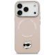 3. Etui Karl Lagerfeld Choupette Pin MagSafe do iPhone 17 Pro - różowe