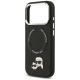 6. Etui Karl Lagerfeld Karl & Choupette Pins MagSafe do iPhone 17 Pro Max - czarne
