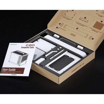 10. Obudowa Jonsplus Z20 GEJP-023 Mesh PC, Mini Tower, Micro-ATX, z uchwytem do przenoszenia - biała