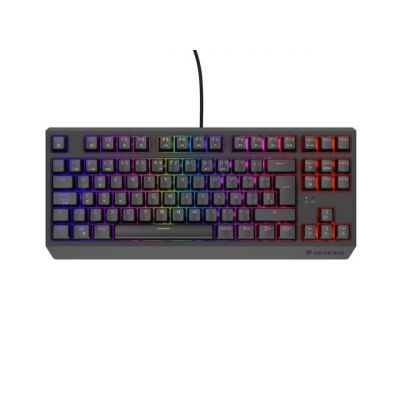 18. GENESIS Thor 230 TKL klawiatura Gaming USB QWERTY Hiszpański Czarny