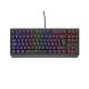 18. GENESIS Thor 230 TKL klawiatura Gaming USB QWERTY Hiszpański Czarny