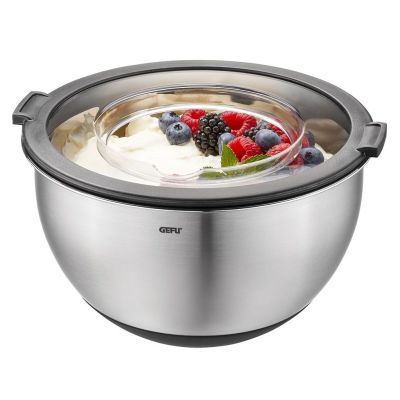 2. GEFU MUOVO G-35055 - Zestaw 2 mis z pokrywą