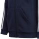 13. Bluza adidas Essentials 3-Stripes Fleece Full-Zip Hoodie Jr IC0600