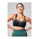 7. Stanik treningowy CASALL Front Zip Sports Bra szary