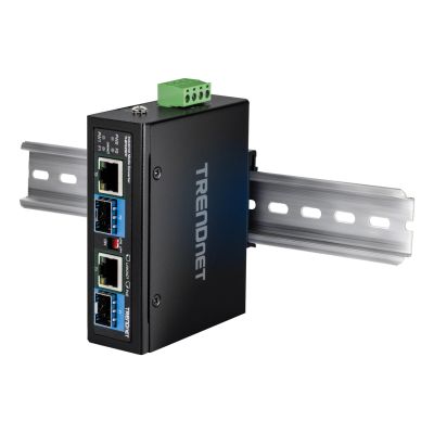 6. Trendnet TI-BF22SFP konwerter sieciowy 1000 Mbit/s Czarny