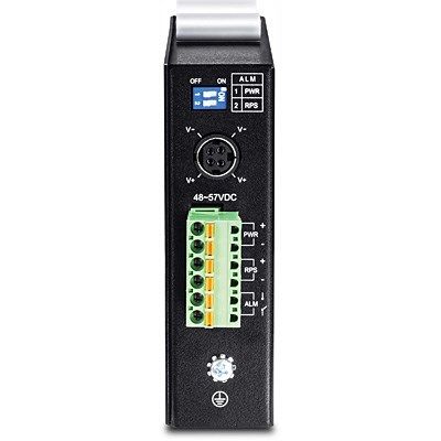 3. TRENDnet Industrie Switch  6 Port Gbit Manag.L2+ PoE+ Metall