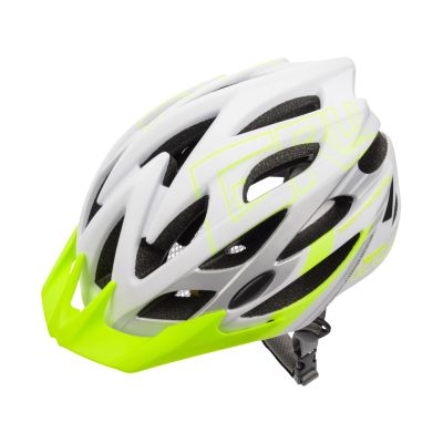 7. Kask Meteor Gruver L 58-61 cm biało-zielony 24802