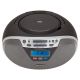 7. AIWA boombox BBTU-400SL CD/FM RDS/USB/BT srebrny