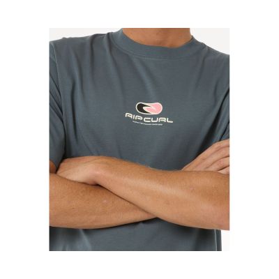 3. Koszulka RIP CURL Pill Icon Tee turkusowy