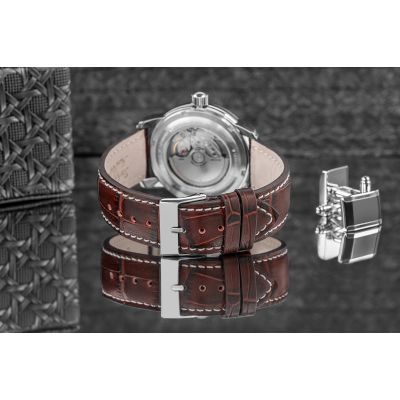 7. Zegarek Męski ZEPPELIN Atlantic Automatic Power Reserve  8462-5 + BOX