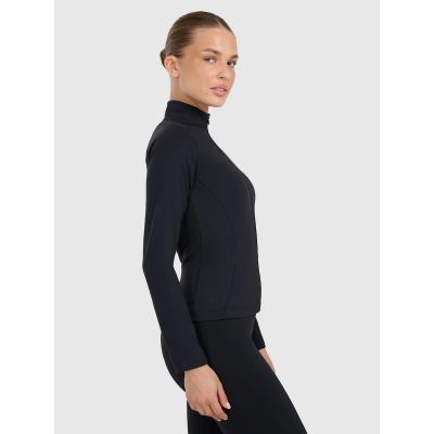 6. Bluza treningowa slim szybkoschnąca damska 4F 4FRAW25TFSWF0808-20S