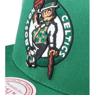 3. Mitchell &amp; Ness czapka z daszkiem NBA Boston Celtics Top Spot Snapback Hwc Celtics HHSS3256-BCEYYPPPGREN