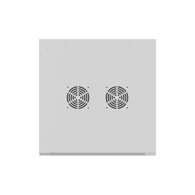 26. LANBERG SZAFA INSTALACYJNA RACK WISZĄCA 19" 12U 600X600 SZARA DRZWI PERFOROWANE (FLAT PACK)
