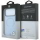 8. Etui Mercedes Leather 3D MagSafe do iPhone 18 Pro Max / 17 Pro Max - niebieske