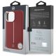 8. Etui Mercedes Silicone White Stripe MagSafe na iPhone 16 Pro Max - czerwone