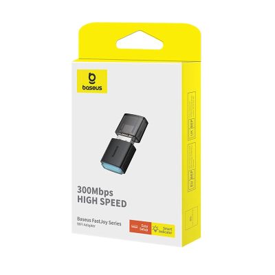 7. Karta sieciowa USB Baseus BS-OH169 300Mb/s - czarna