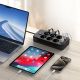 6. Listwa zasilająca Tech-Protect PC6X6 6 gniazd 240V + 3xUSB-A + 3xUSB-C 200cm - czarna