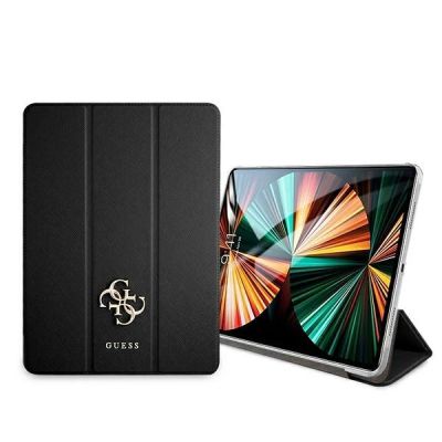 2. Etui Guess Saffiano Collection na iPad 12,9" 2021 Book Cover - czarne