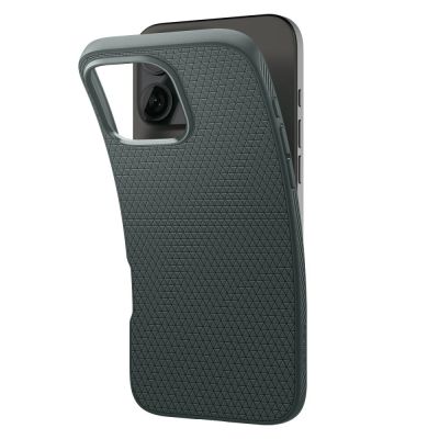 5. Etui Spigen Liquid Air na iPhone 16 Pro Max - zielone