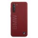 3. Etui BMW Silicone Signature Logo na Samsung Galaxy S21+ - czerwone