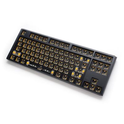 4. Ducky One 3 Hot-Swap Barebone TKL klawiatura Gaming USB US English Czarny