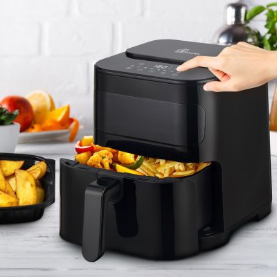 3. Extralink HOME AIR FRYER 5.2L EU SJ-520 frytkownica Pojedyńczy 5,2 l Frytkownica na gorące powietrze Czarny