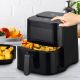 3. Extralink HOME AIR FRYER 5.2L EU SJ-520 frytkownica Pojedyńczy 5,2 l Frytkownica na gorące powietrze Czarny
