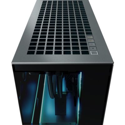14. Obudowa Arctic Xtender Schwarz z oknem z GPU mountem