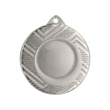 Medal srebrny ogólny z miejscem na emblemat 25 mm - medal stalowy