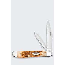 Scyzoryk Case Peanut SS Amber Bone