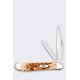 Scyzoryk Case Peanut SS Amber Bone