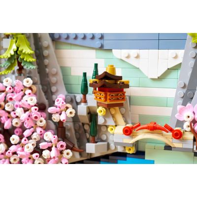 27. LEGO Art 31218 Japoński krajobraz z kwitnącymi wiśniami