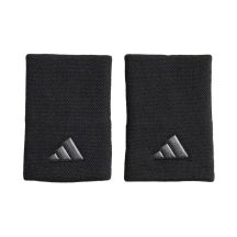 Frotki na rękę adidas Tennis Wristband Large 2 szt. czarne IA7544