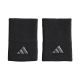 Frotki na rękę adidas Tennis Wristband Large 2 szt. czarne IA7544