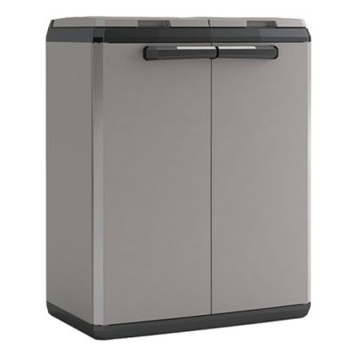 Keter Split Basic 220 l Prostokątny Plastik Szary
