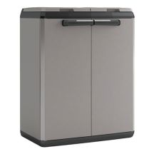 Keter Split Basic 220 l Prostokątny Plastik Szary