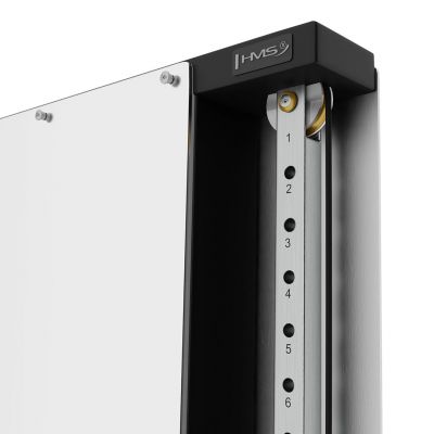 2. Brama treningowa przyścienna podwójna HMS BS302 ze stosem