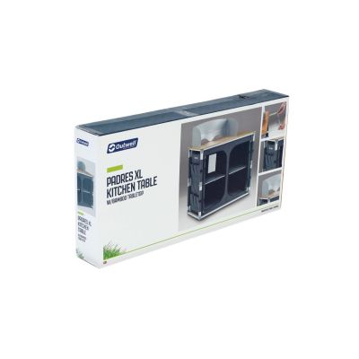 8. Outwell Padres XL Storage Unit Szary 4 pół. Możliwość złożenia