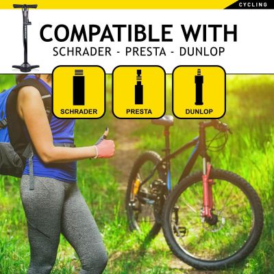 41. POMPKA WARSZTATOWO - ROWEROWA DUNLOP 174Psi Z MANOMETREM