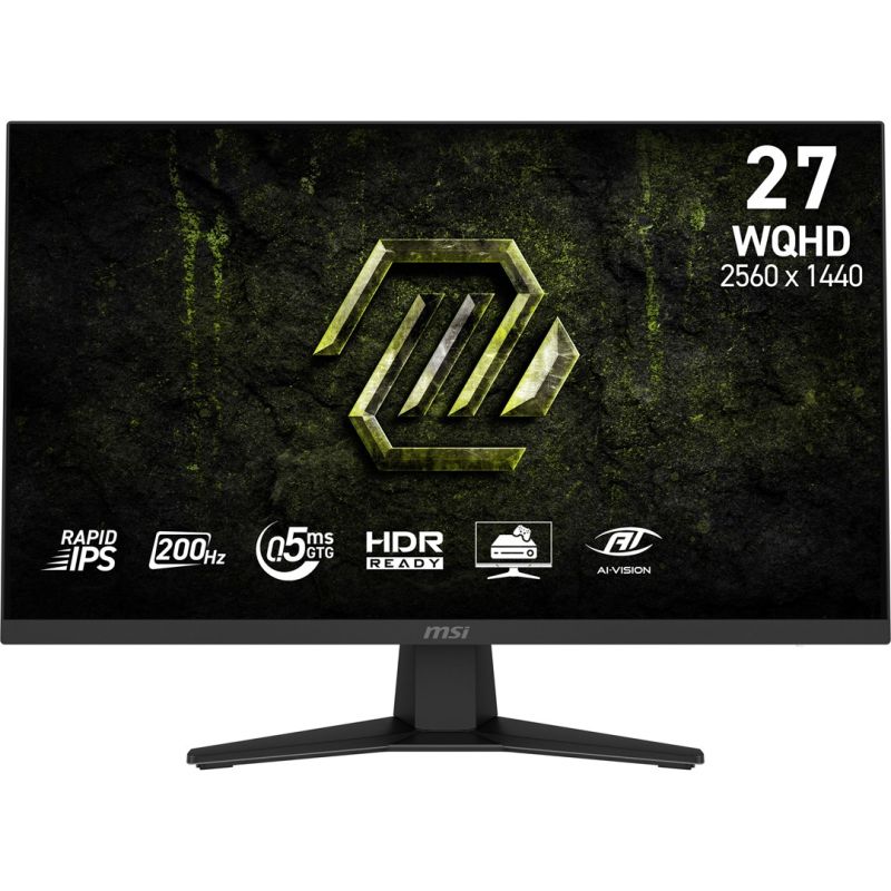 8. MSI MAG 274QF E20 monitor komputerowy 68,6 cm (27") 2560 x 1440 px Wide Quad HD LCD Czarny