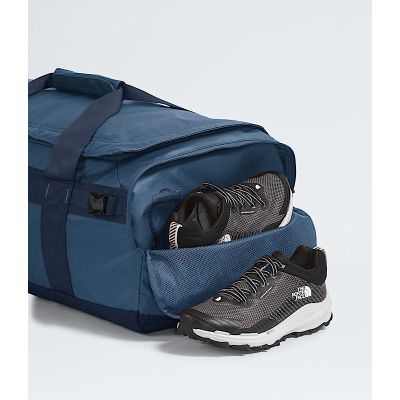 6. The North Face Base Camp Voyager sportowa torba 62 l Tworzywo sztuczne pochodzące z recyklingu, Termoplastyczne elastomery poliuretanowe (TPU) Niebieski