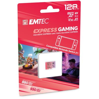 2. Emtec ECMSDM128GEXG pamięć flash 128 GB MicroSDXC UHS-I