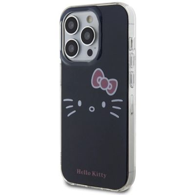 2. Etui Hello Kitty IML Kitty Face na iPhone 13 Pro Max - czarne
