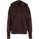 2. Bluza damska adidas Seasonal Essentials Animal Print 3-Stripes Full-Zip Hooded brązowa KV9299