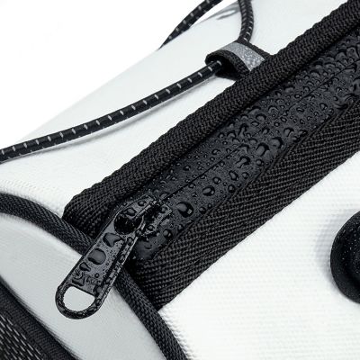 5. Torba na kierownicę 1,5L Rockbros TL002 ROAD TO SKY wodoodporna – biała